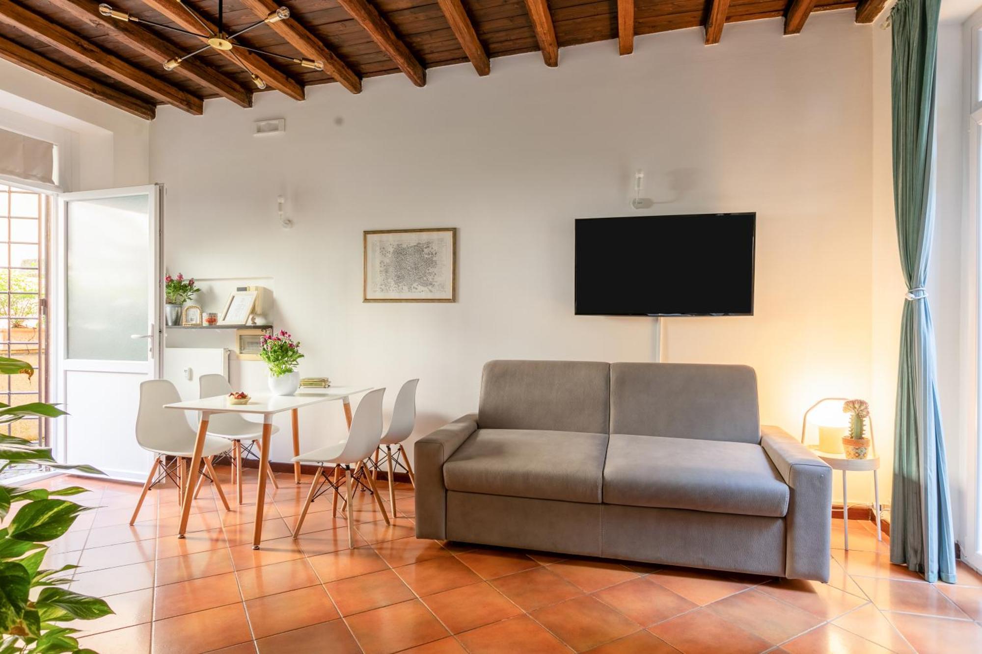 Quiet Trevi Fountain Apartment With Patio And Backyard Roma Exterior foto